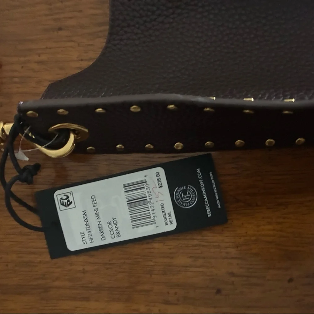 Rebecca Minkoff Crossbody Bag with Gold Accents - Picture 4 of 4